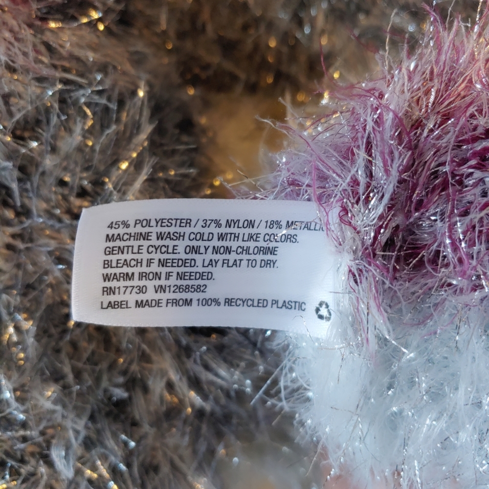 Wild Fable Oversized Fuzzy Tinsel Sweater. - Picture 8 of 10